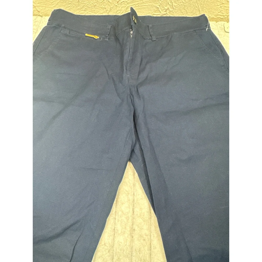 Lauren Ralph Lauren Capri Pants Women 10 Stretch‎ Cotton Cropped 2001761350NA
